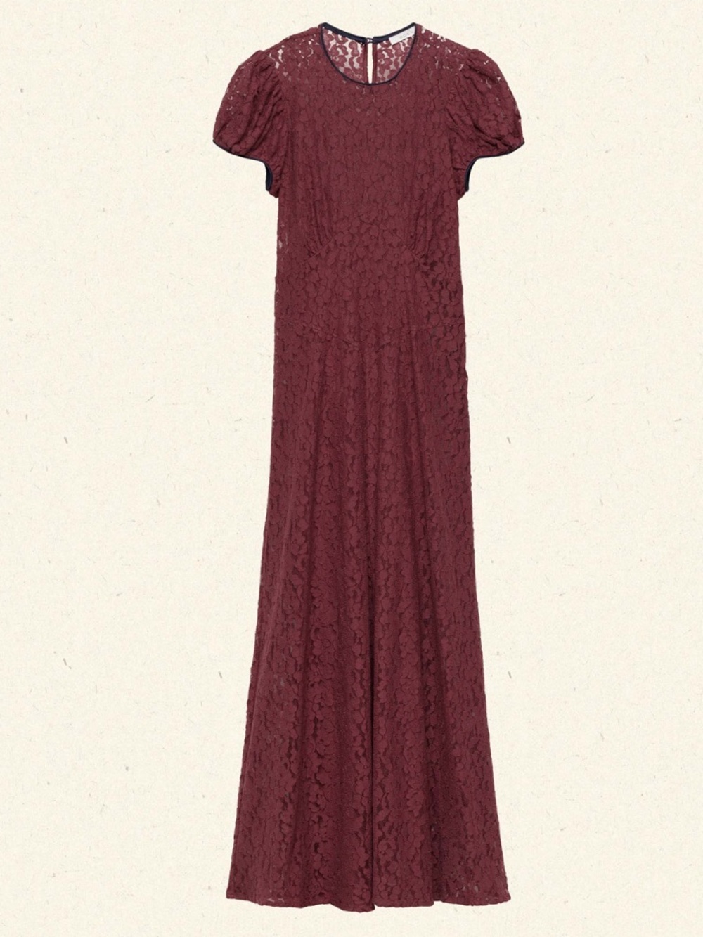 NEW Doen Katarina Lace Dress Black Cherry size Medium